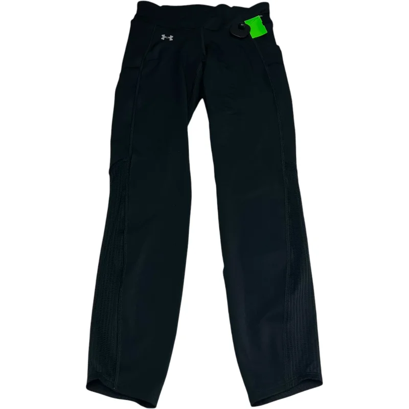 Sports And Leisure Athletic Leggings By Under Armour In Black, Size: S