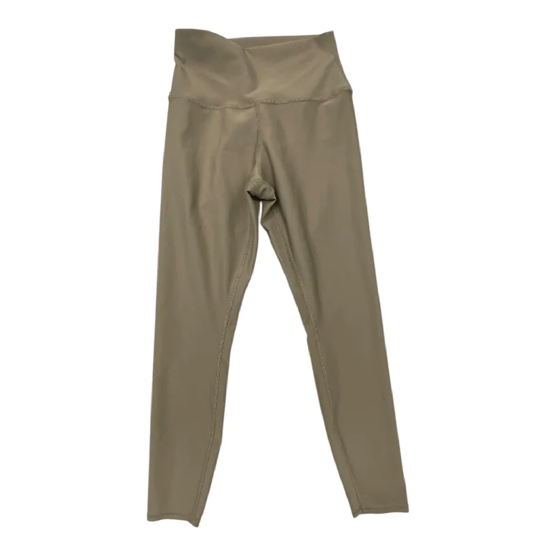 Sweet Breath Athletic Leggings Capris By Alo In Brown, Size: S