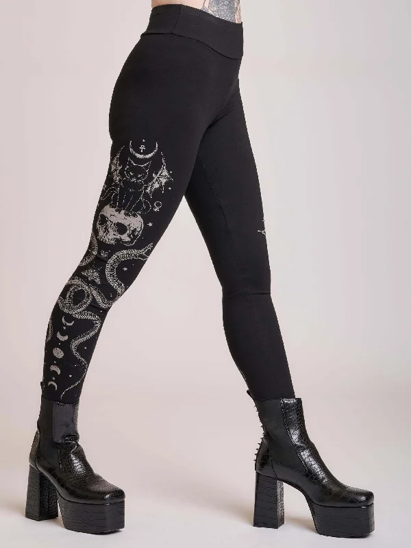 Body Design Bat Cat Legging