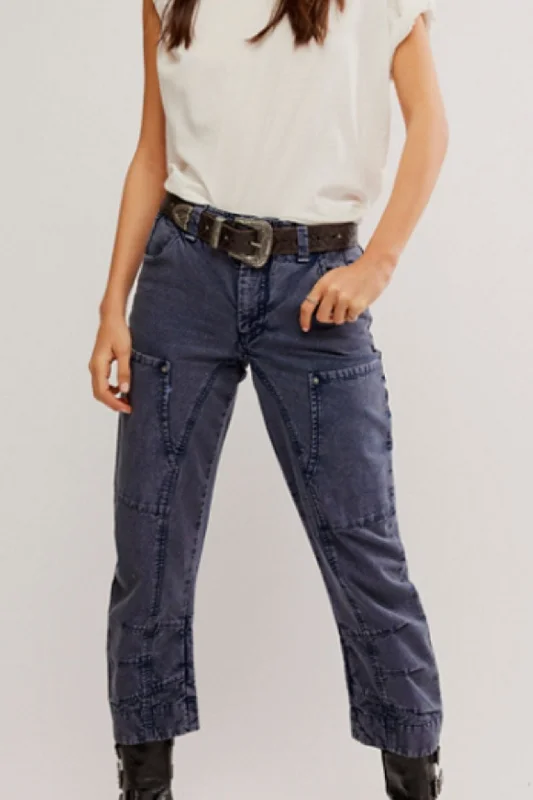 Cool Style Free People: Supersonic Slim Pant in Big Dipper