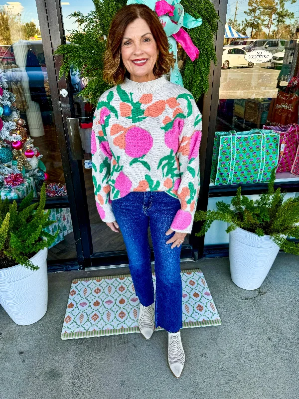 British Style Gardenia Sweater