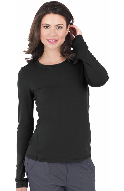 Fresh And Elegant Healing Hands Women's Mackenzie Long Sleeve Scrub Top