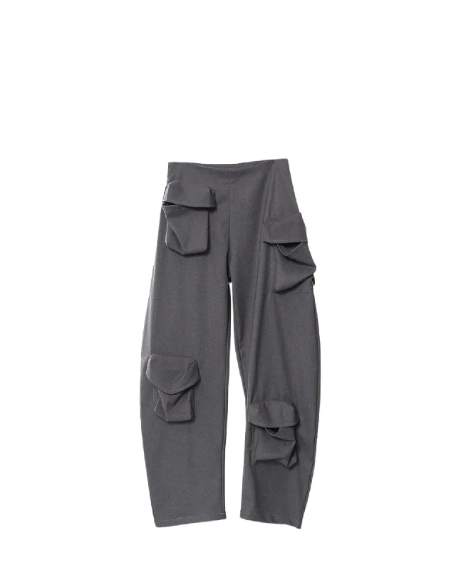 Extra long version Kim Puff Pocket Cargo Pant