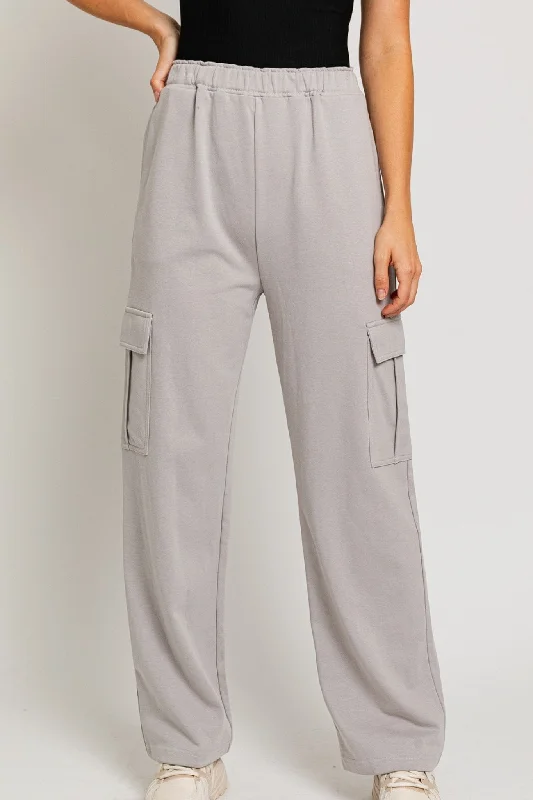 Sports outdoor style Cozy Cargo Sweatpants