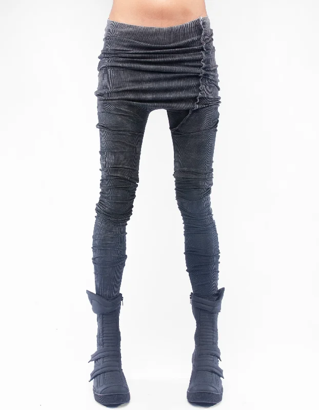 Fashionable Items LEGGINGS RIB MYSTIC