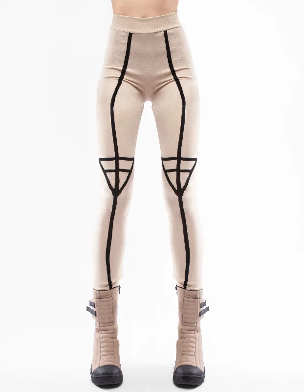 Retro Prints LEGGINGS STRUCTURE SENSE