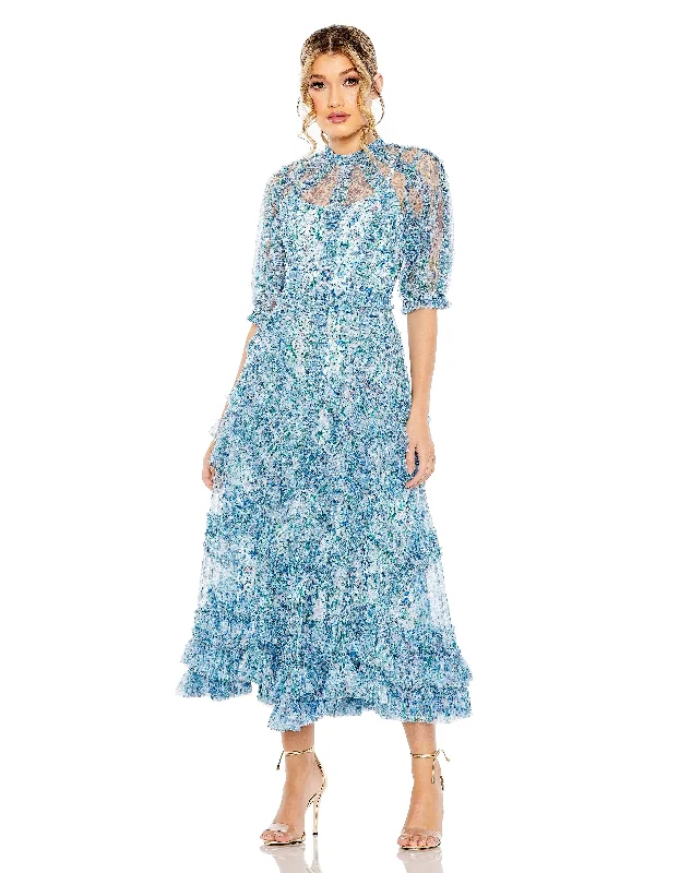 Lace Design Mac Duggal 8011