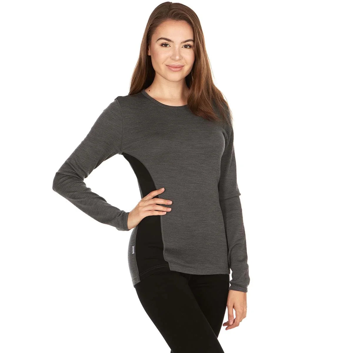 Trends Minus33 Women's Ossipee Merino Wool Midweight Long Sleeve Top