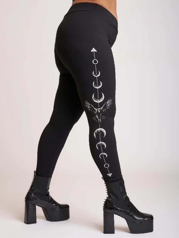 Celebrity Picks Raven Moon Phase Legging