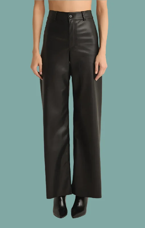 Mid-length Style Rilynn Faux Leather Pants