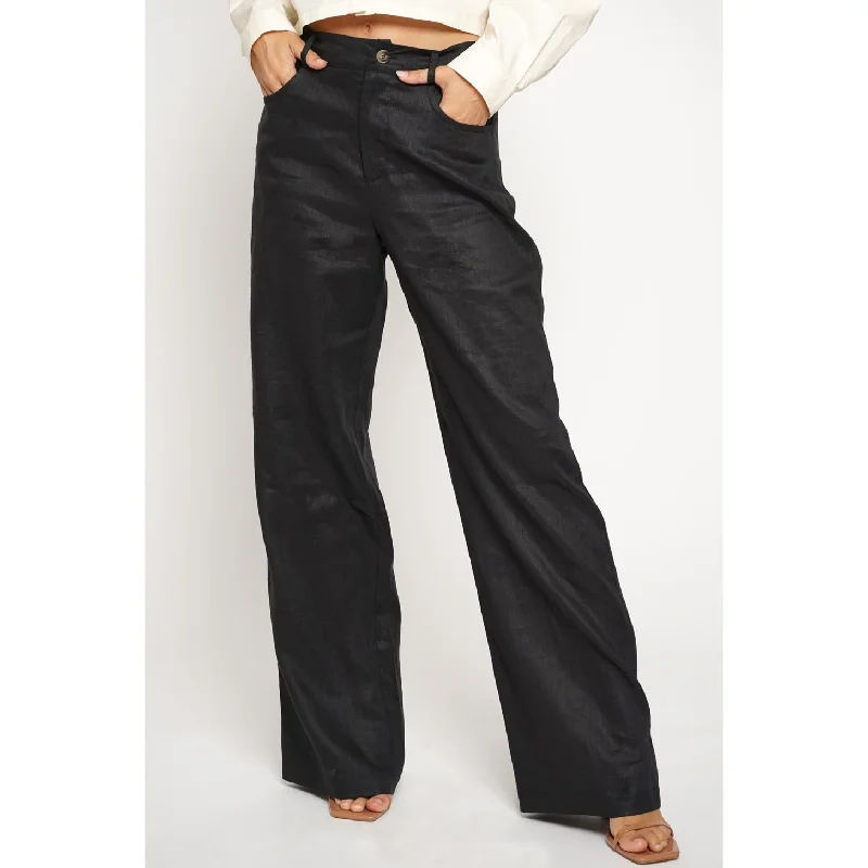 Beautiful Romance Sans Souci Linen Wide Leg Pants