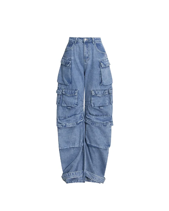 Moisture wicking Stole Your Mans Denim Cargo Jogger