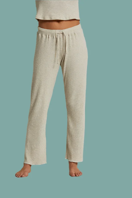 Noble Temperament Leann Ribbed Sweater Pant
