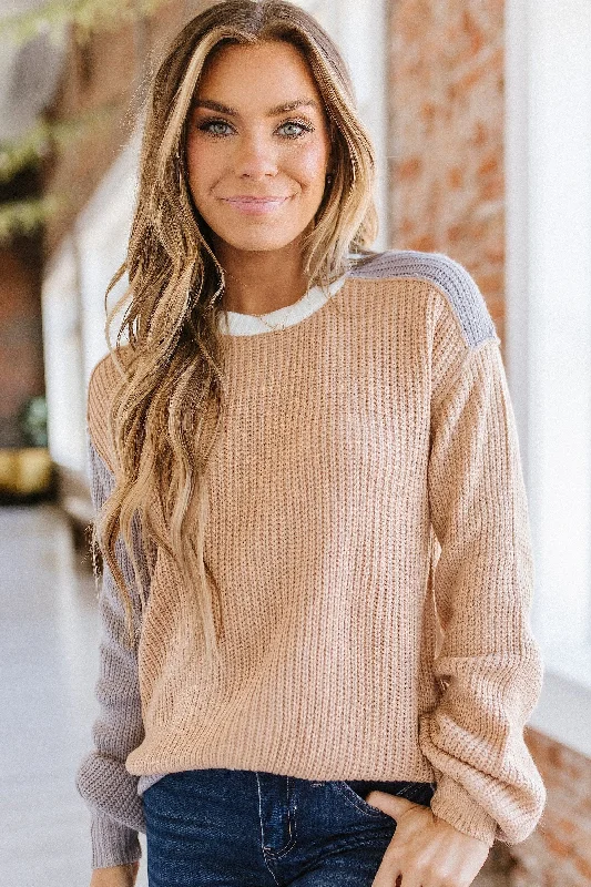 Sydney Color Block Chunky Sweater | S-XL | PRE ORDER