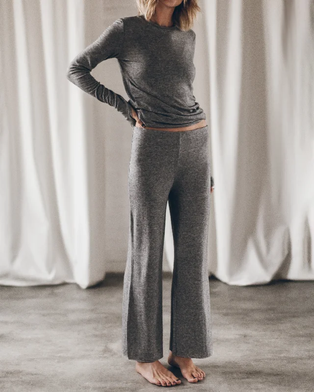 Layered Comfort The Grey Soft Pants