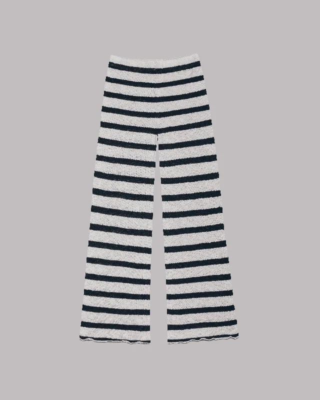 Soft Looks The Striped Thin Knit Pants