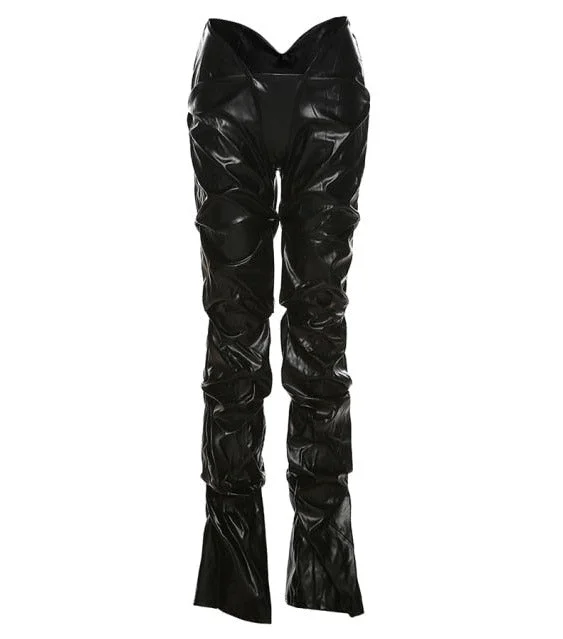 Ultra-lightweight V-Waisted Stacked Pant