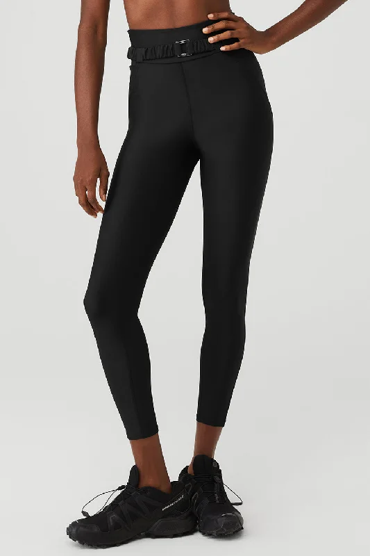 Romantic Data Airlift High-Waist 7/8 Charmer Legging - Black