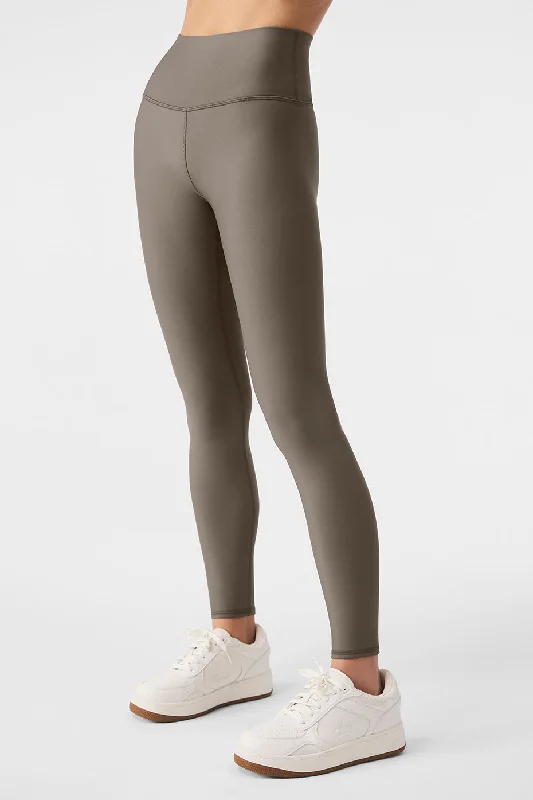 Artistic Temperament Airlift Winter Warm High-Waist Legging - Olive Tree