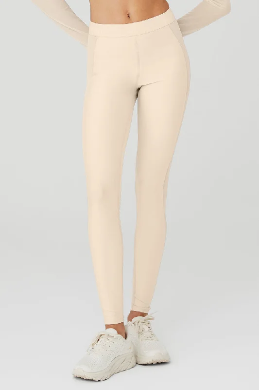 Simple Matching Airlift High-Waist Ballet Dream Legging - Macadamia