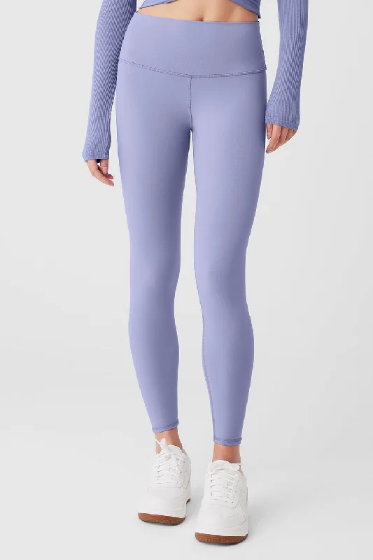 Comfortable Series 7/8 High-Waist Airbrush Legging - Lilac Blue