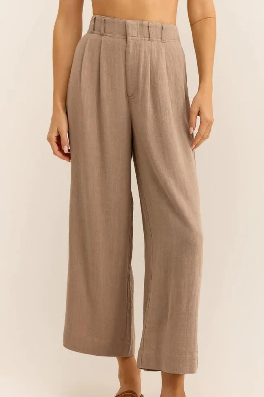 Sports Jacket Z Supply: Farah Pant in Iced Coffee