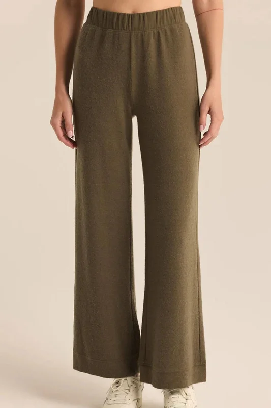 Romantic And Sweet Z Supply: Tessa Cozy Pant in Grape Leaf