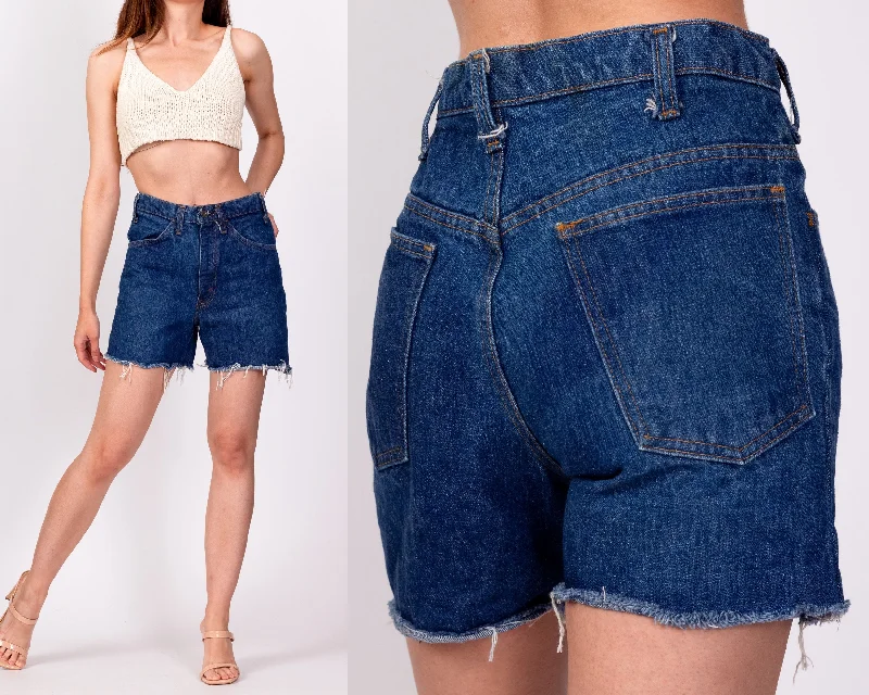 Knowledge And Elegance 70s Cut Off Jean Shorts - Men's XS, Women's XS to Small