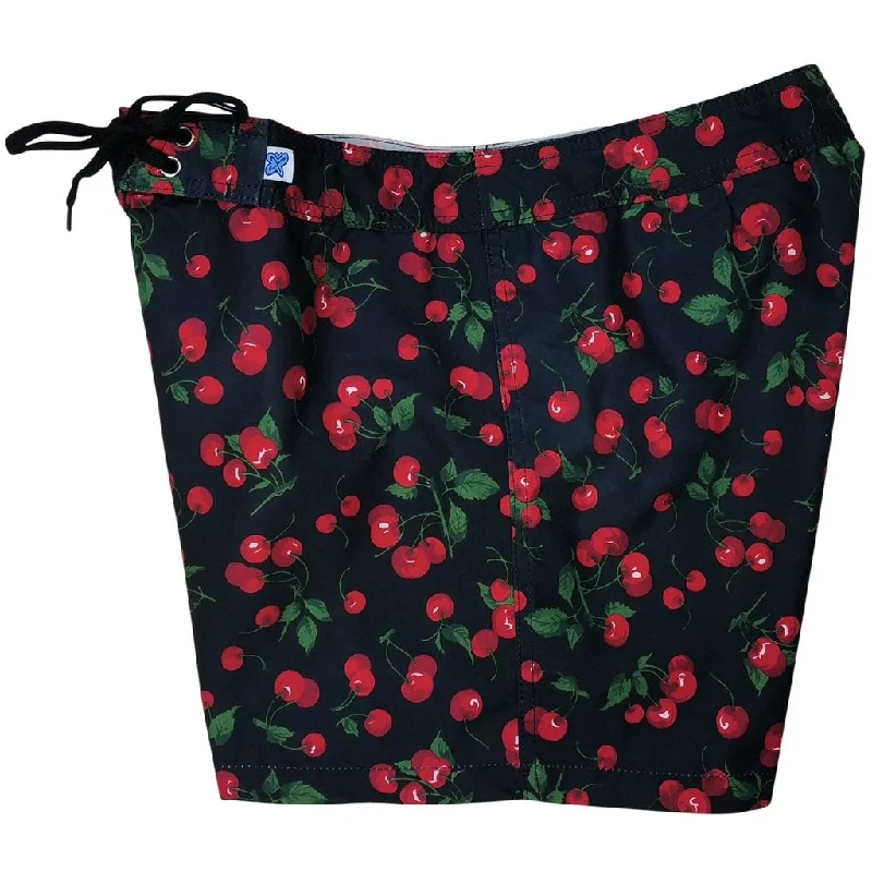 Urban Sense "a La Mode" Girls Board Shorts - 5" Inseam (Black OR White)