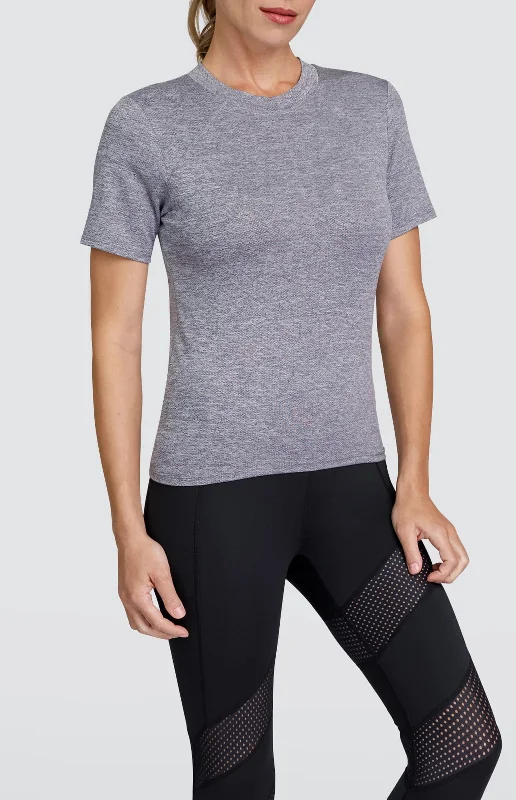 Fresh And Simple Ally Top - Frosted Heather - FINAL SALE