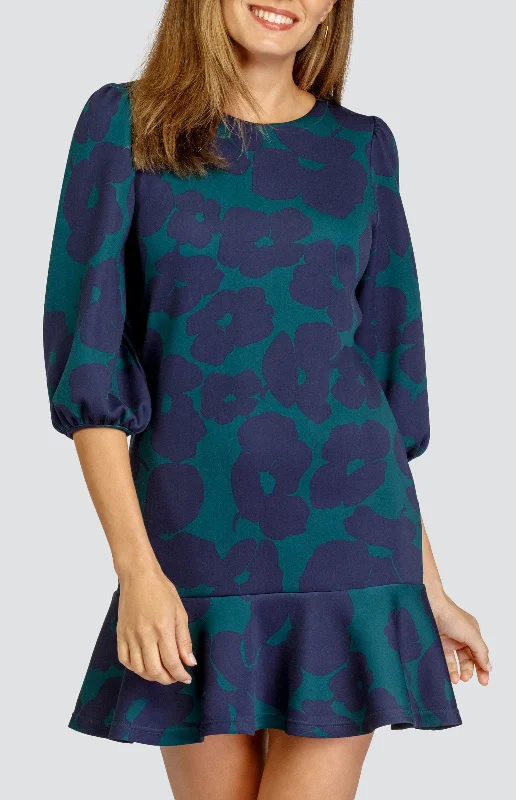 Wearable At Home Or Out Arnaz 36" Dress - Perennial - FINAL SALE