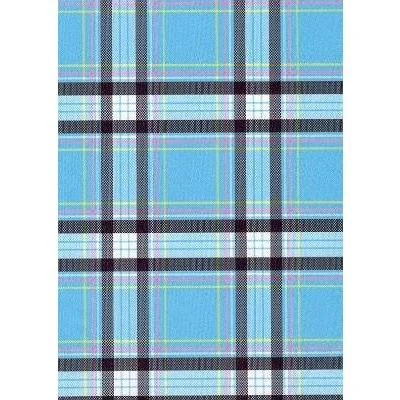 "Casual Friday" Plaid (Blue) Womens Elastic Waist Swim Board Shorts. REGULAR Rise + 11" Inseam