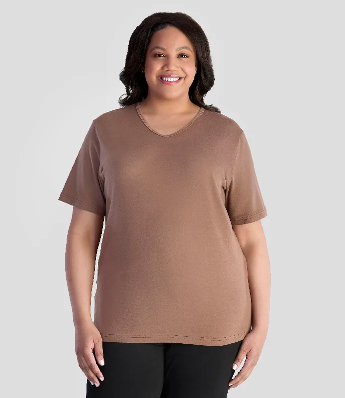 Luxury Style EasyLuxe Classics V-Neck Top