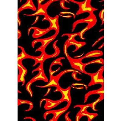 Fixed (Non Elastic) Waist Board Shorts "Fireball"Print Mens CUSTOM