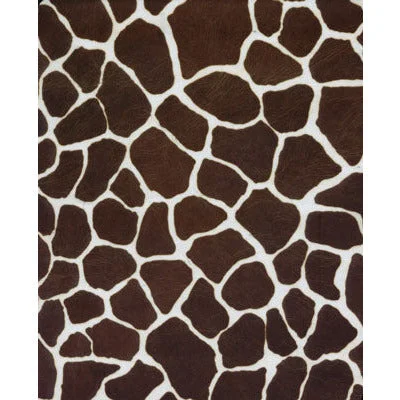 Sweet Girl Fixed (Non Elastic) Waist Board Shorts "Long Neck" Giraffe Print (Brown) Print Mens CUSTOM