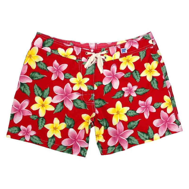Warm Atmosphere "Free Roaming" Girls Board Shorts - 5" Inseam (Red OR Pink)