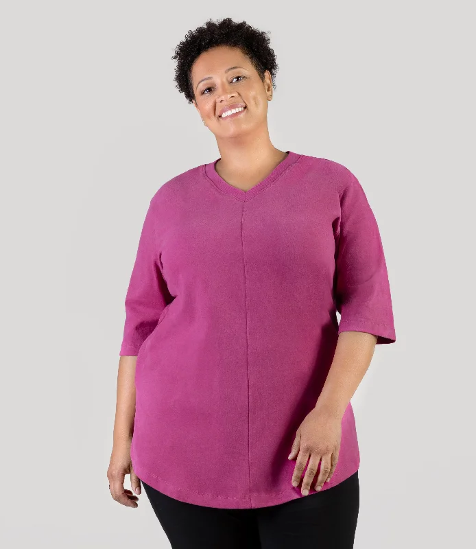 Fashion Must-have Legacy Cotton Casual Tunic Classic Colors