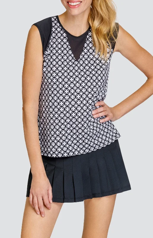 Stretch Design Lunaria Top - Diamond Petals