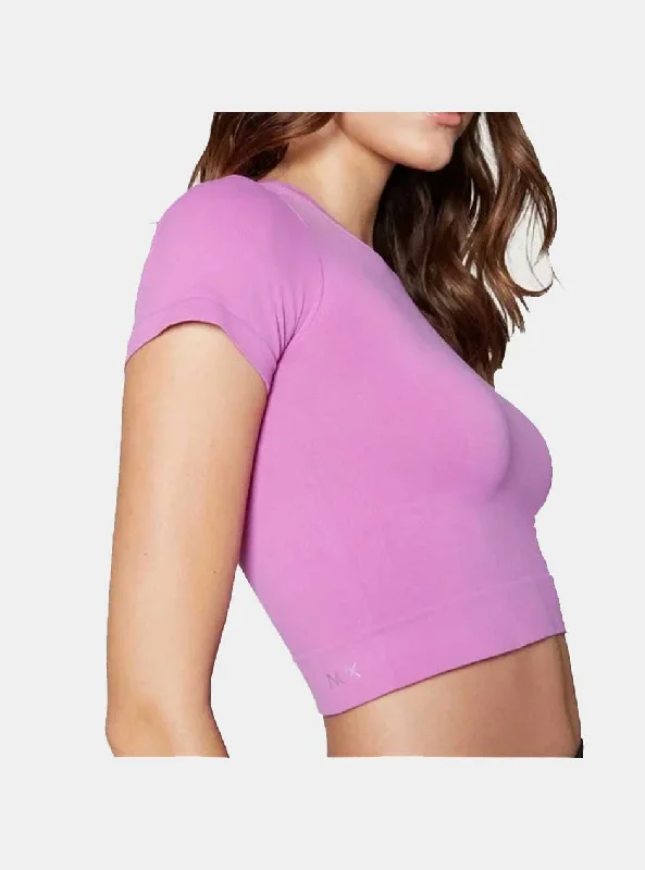 New Products NUX Active Women's Our Favorite Crop Top - Virgo Pink