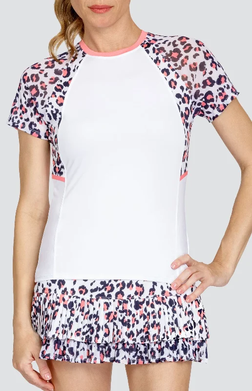 Romantic Data Odette Top - Chalk White