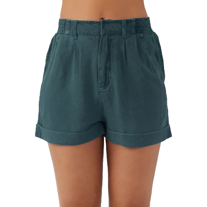 Dynamic Fashion O'Neill Rowan Linen Blend Women's Shorts - Slate