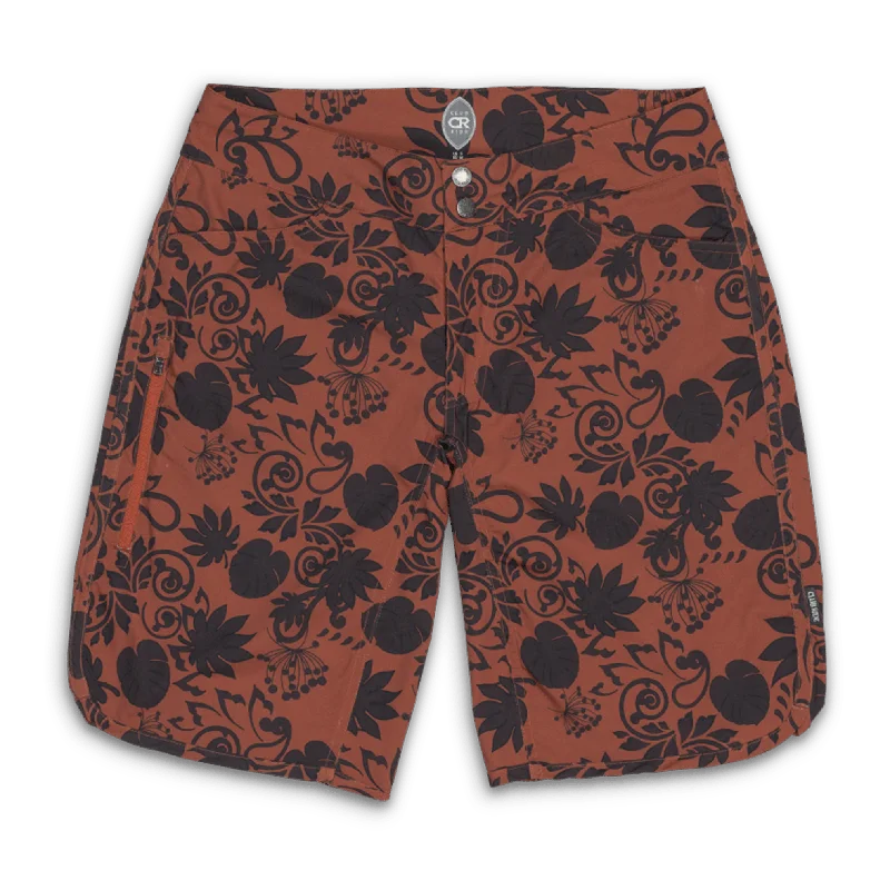 Embroidered Letters Women's Savvy Surf the Trail Shorts 11"