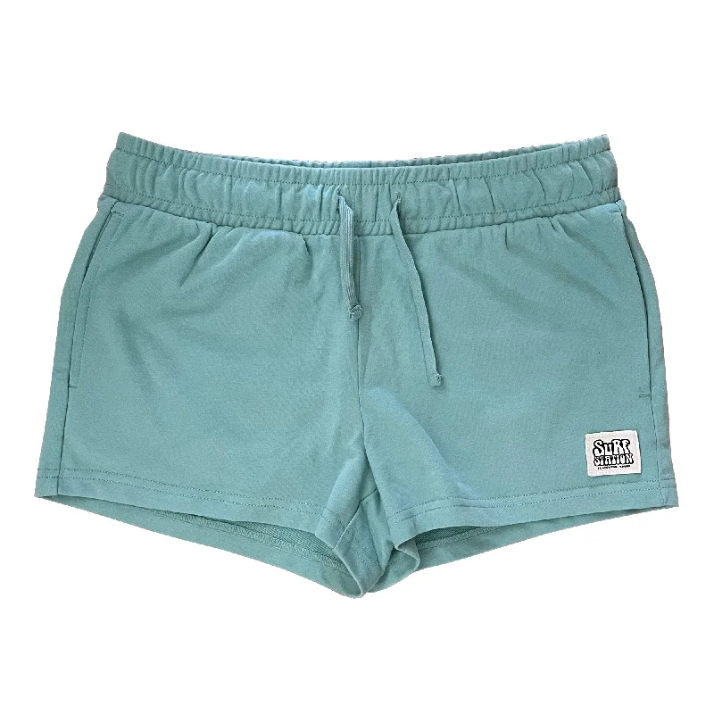 New Products Surf Station Kayla Women's Elastic Walkshorts - Sage