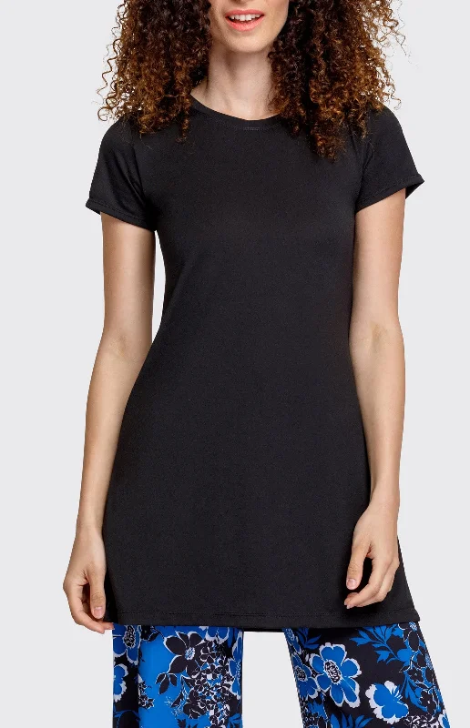 Sexy Fun Vadim 33" Tunic Dress - Noir - FINAL SALE