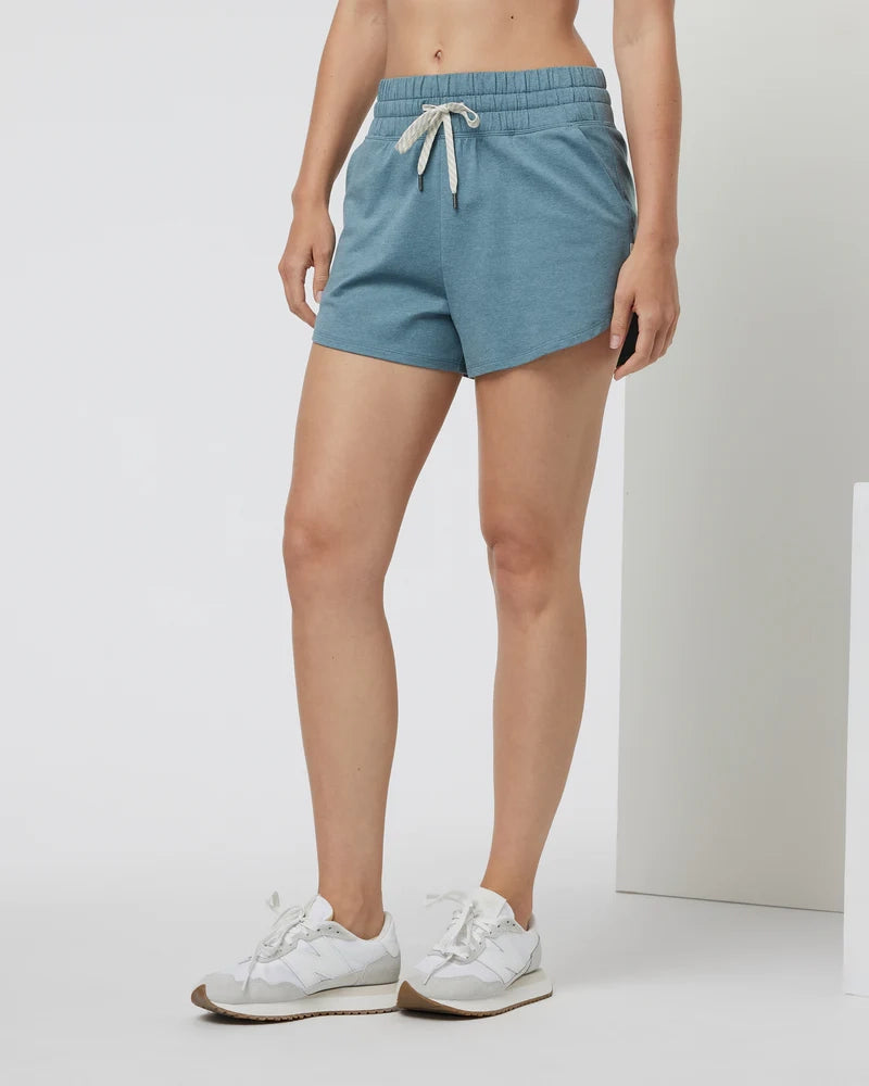Classic Series Halo Performance Short 2.0 in Smoke Blue Heather
