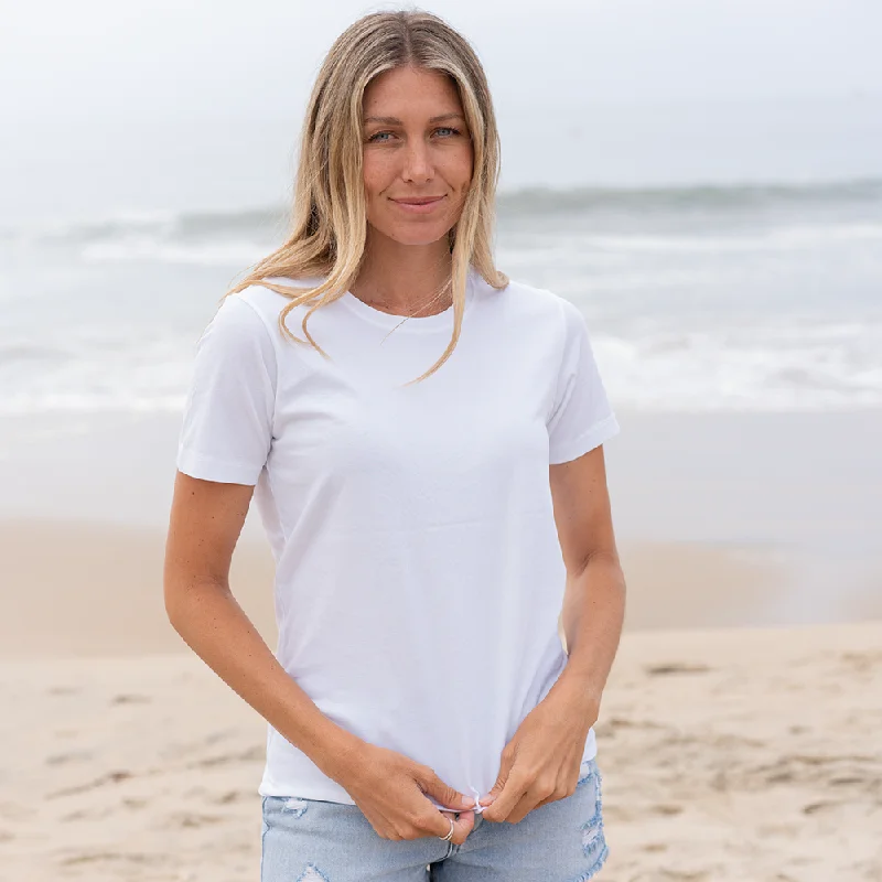 Outdoor Trend Womens Short Sleeve Crew Neck