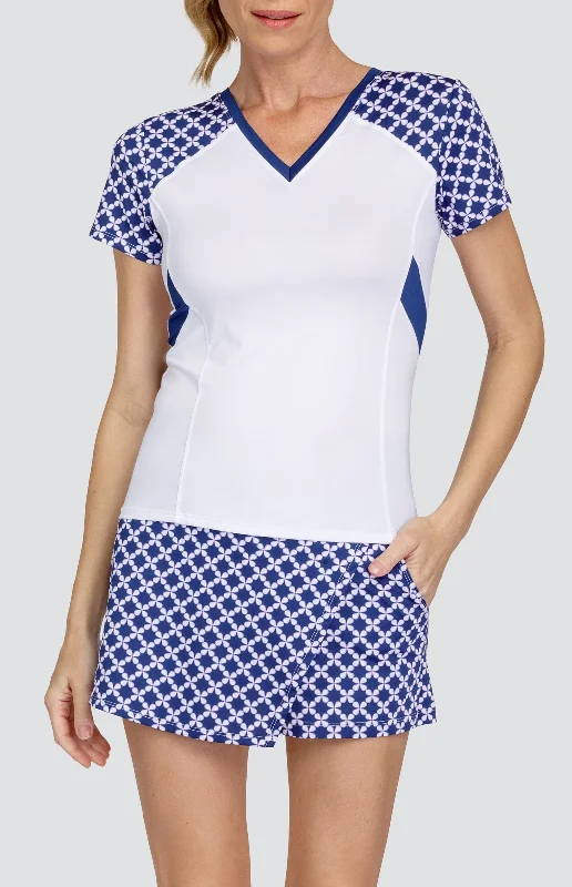 Spring Fashion Yoko Top - Mini Ellipse